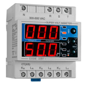 آمپر متر 96*48 - MODEL:AMU-6000A - کد 21U1